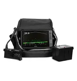 Garmin LiveScope™ Plus Lithium-ion Ice Fishing Bundle, Includes ECHOMAP™ UHD2 93sv, LiveScope Plus System & Lithium-ion Battery