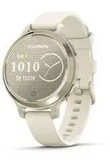 Garmin Lily® 2 Active, Lunar Gold with Bone Silicone Band