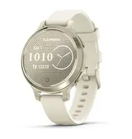Garmin Lily® 2 Active, Lunar Gold with Bone Silicone Band