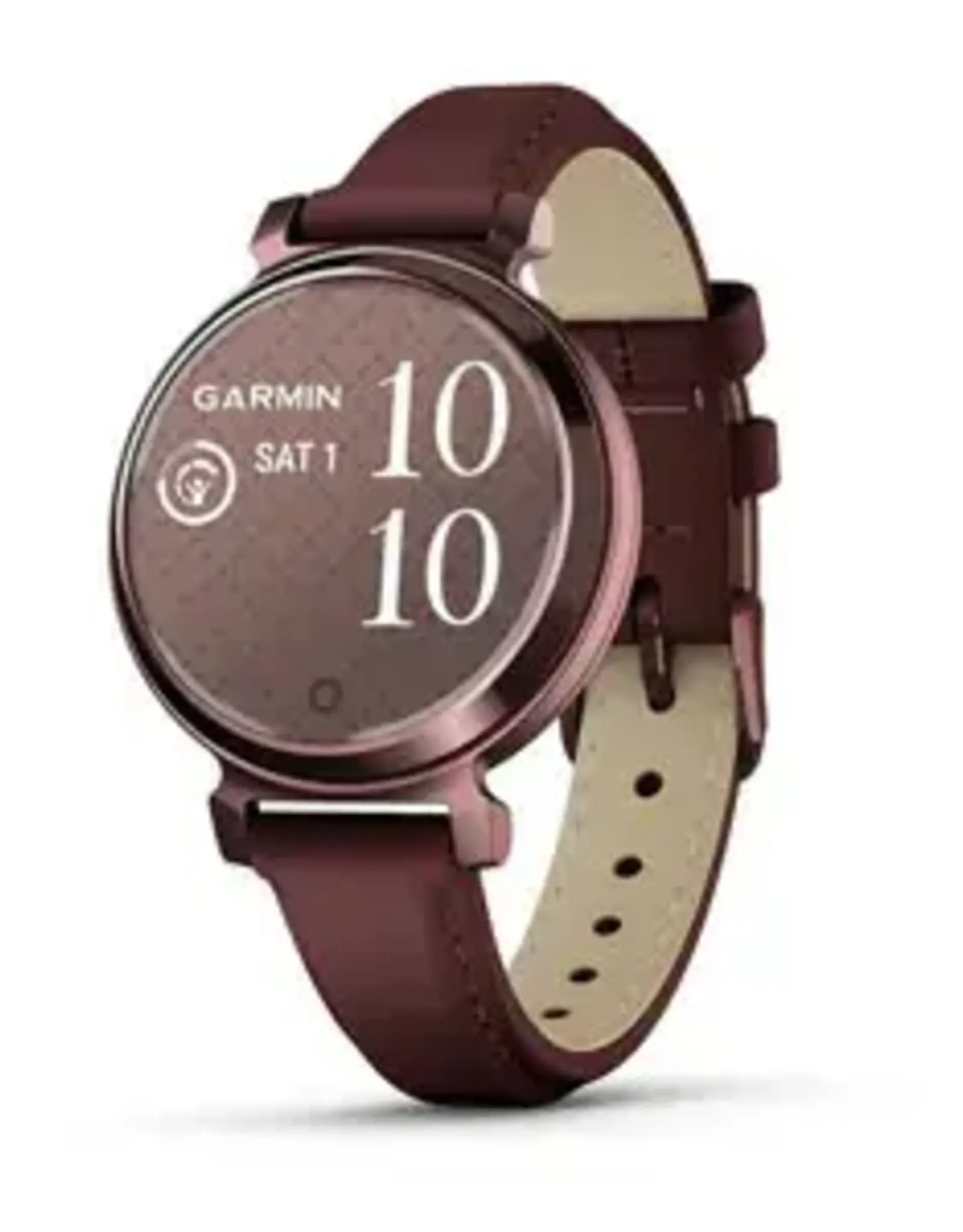 Garmin Lily® 2 Classic, Dark Bronze with Mulberry Leather Band