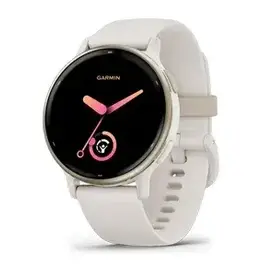 Garmin vívoactive® 5, Ivory and Cream Gold