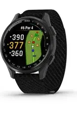 Garmin Approach® S50, Slate Aluminum Bezel with Black Nylon Band