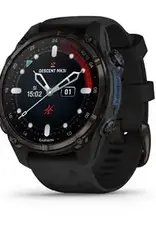 Garmin Descent™ Mk3i – 43 mm, Carbon Gray DLC Titanium with Black Silicone Band