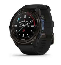 Garmin Descent™ Mk3i – 51 mm, Carbon Gray DLC Titanium with Black Silicone Band