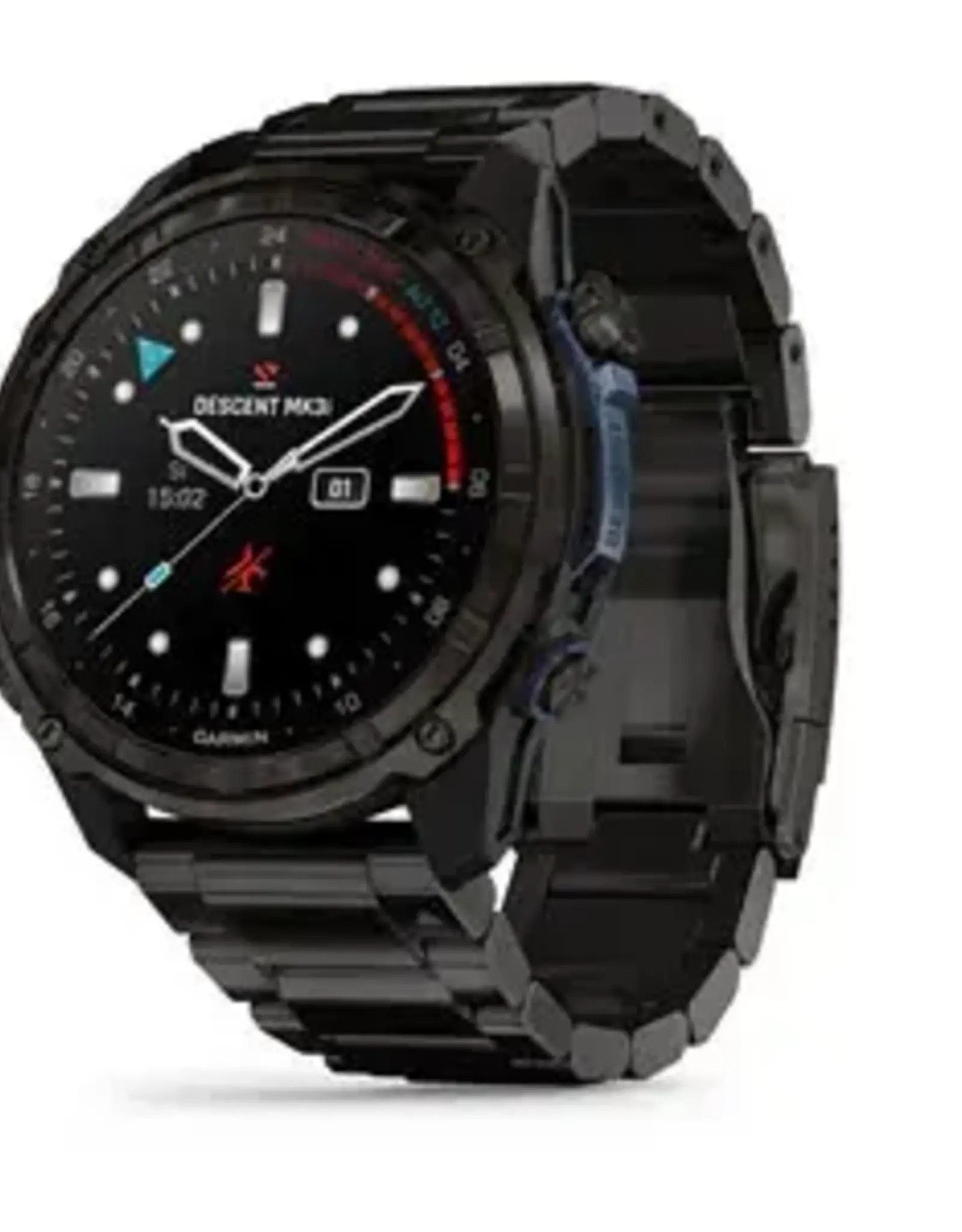 Garmin Descent™ Mk3i – 51 mm, Carbon Gray DLC Titanium with DLC Titanium Band