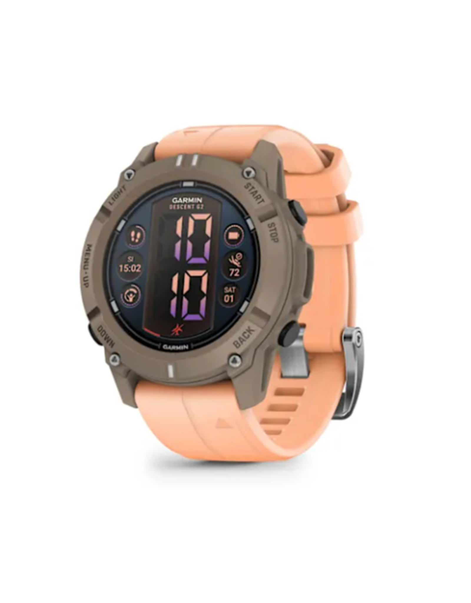 Garmin Descent™ G2, Paloma with Shell Pink Band