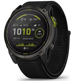 Garmin Enduro™ 3, Carbon Gray DLC Titanium with Black Ultrafit Nylon Strap