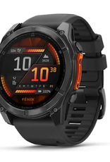Garmin fēnix® 8 – 51 mm, AMOLED, Slate Gray with Black Silicone Band