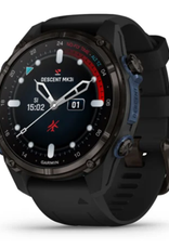 Garmin Descent™ Mk3i – 43 mm, Carbon Gray DLC Titanium with Black Silicone Band