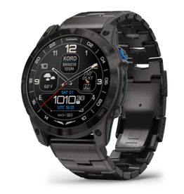 Garmin D2™ Mach 1 Pro, Aviator Smartwatch with Vented Titanium Bracelet