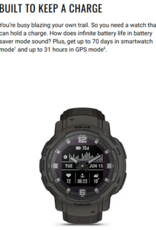 Garmin Instinct® Crossover Solar, Graphite