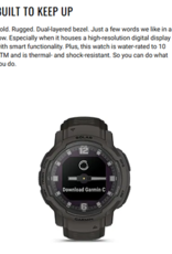Garmin Instinct® Crossover Solar, Graphite
