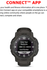 Garmin Instinct® Crossover Solar, Graphite
