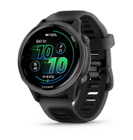 Garmin Forerunner® 570 - 42mm, Slate Gray Aluminum with Translucent Black/Black Band