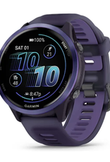 Garmin Forerunner® 570 - 47mm Indigo Aluminum with Translucent Imperial Purple/Indigo Band