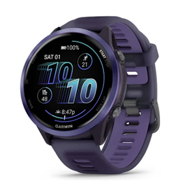 Garmin Forerunner® 570 - 47mm, Indigo Aluminum with Translucent Imperial Purple/Indigo Band
