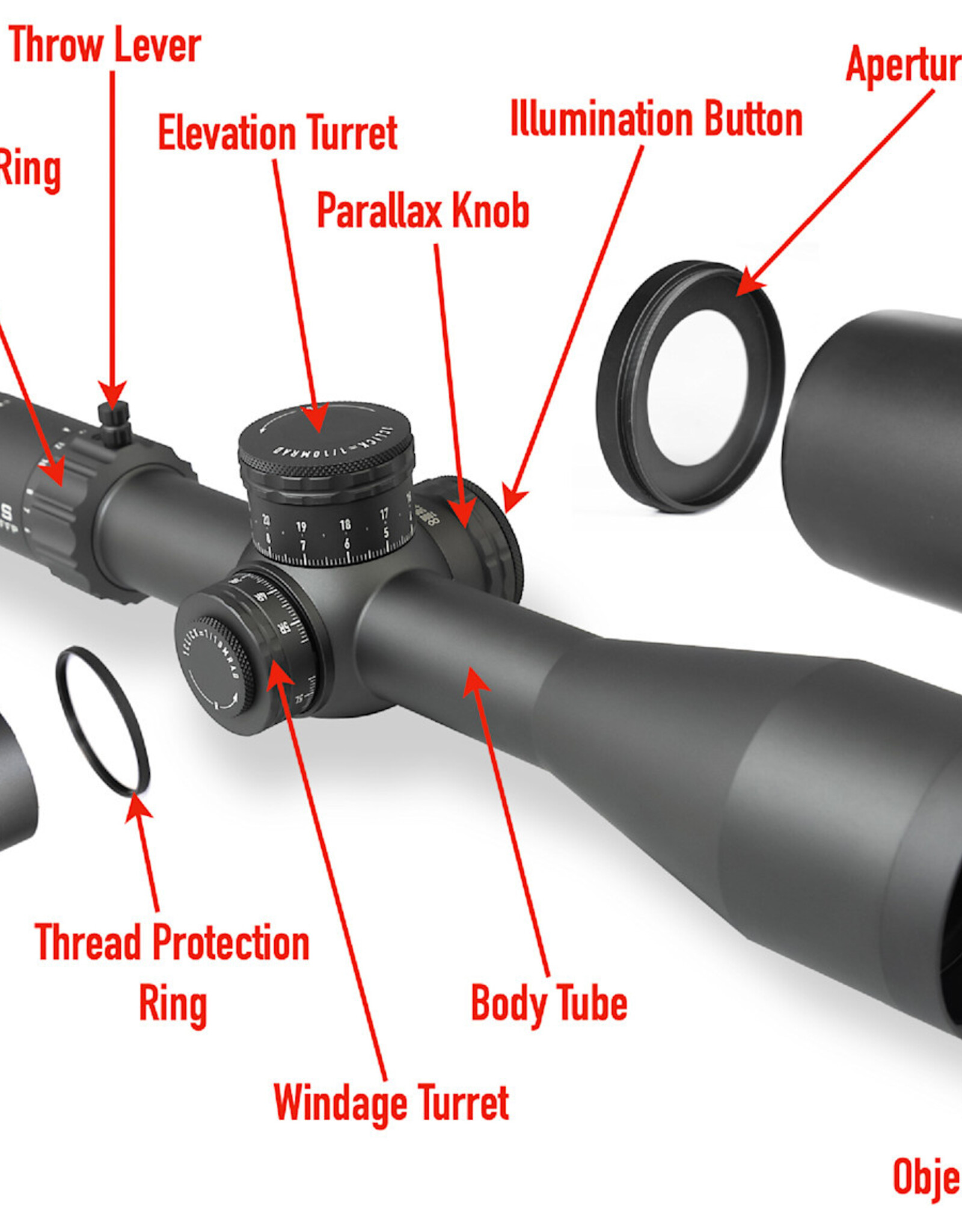 Element Optics Theos 6-36x56 APR-2D MOA