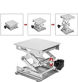 lifancy-US Bench Rest - Buttstock riser 4" x 4" Stainless Steel