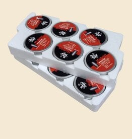 Huben .22 Caliber | Peanut Slug | by Huben| 250 ct |33.3 gr Flat of 12