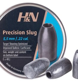 H&N Sport H&N Precision Slug, .218 Cal., 33 Grains, Hollowpoint, 150ct