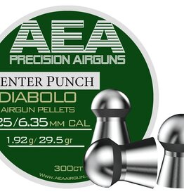 AEA AEA Precision Center Punch Diabolo .25 Cal, 29.5gr, 300ct