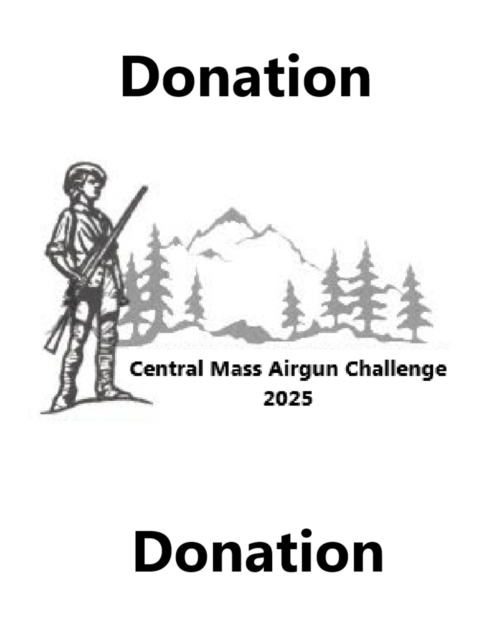 Donation for CMAC & TBAC airgun shooting events