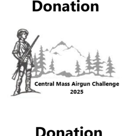 Donation for CMAC & TBAC airgun shooting events