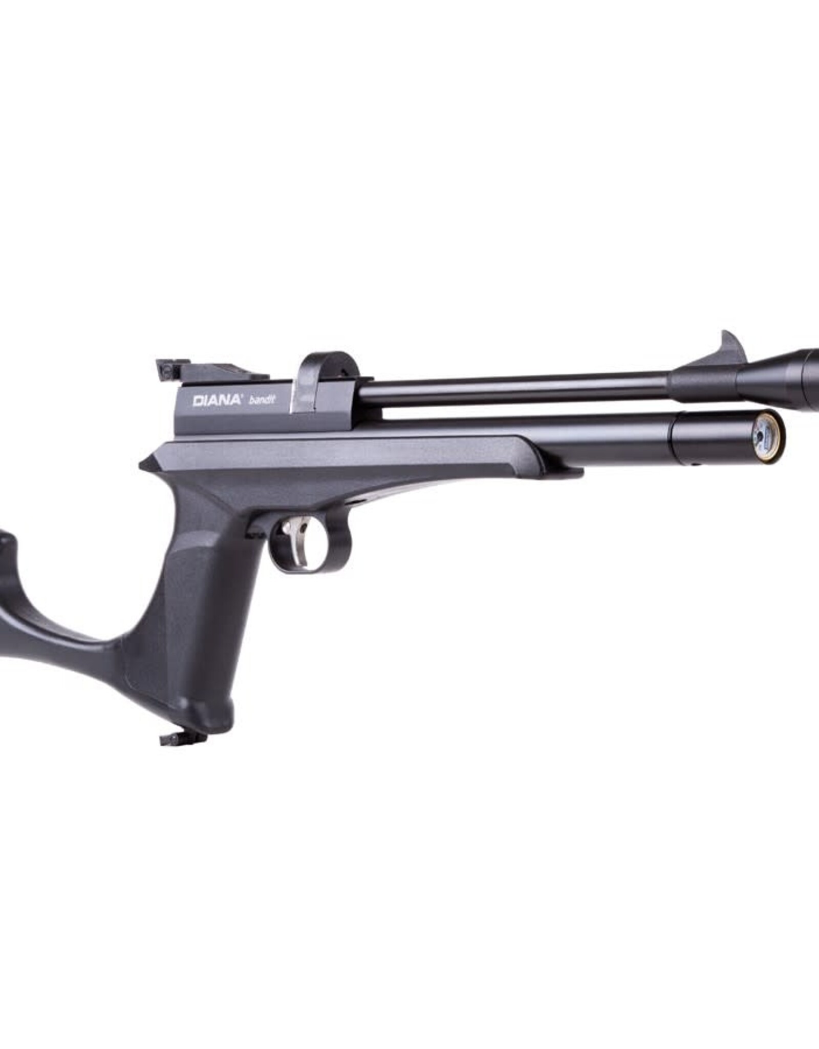 Diana Diana Bandit Black PCP Air Pistol with rifle stock .177 Caliber