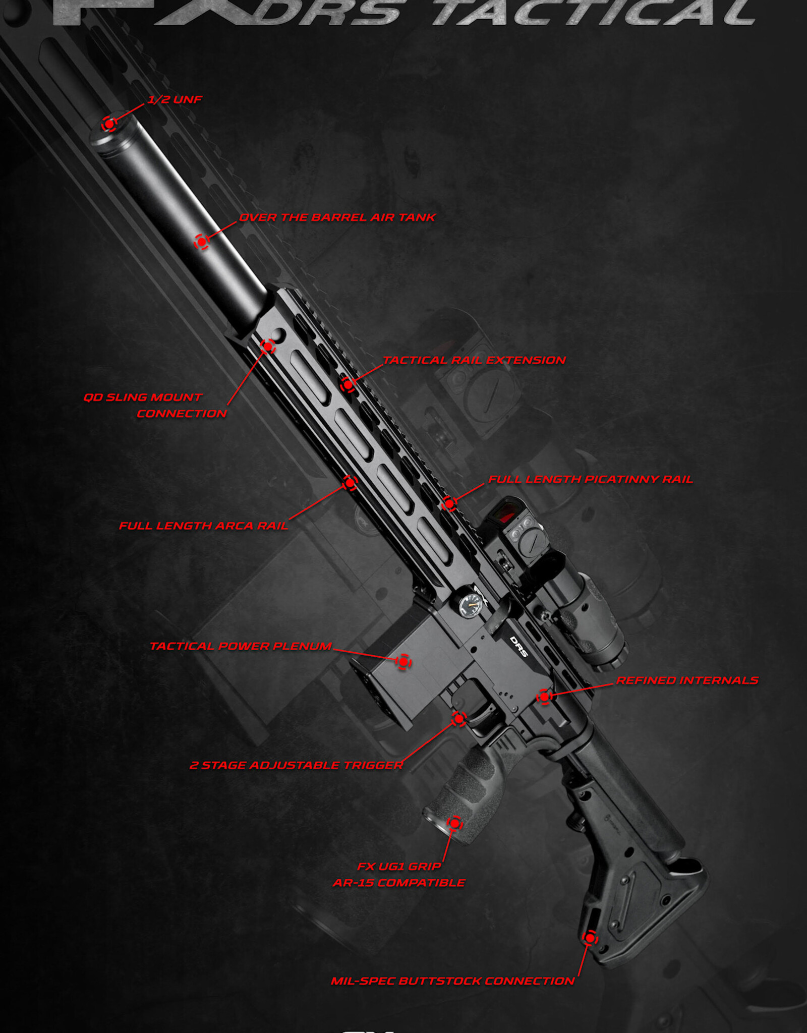 FX Airguns FX DRS EXP Tactical