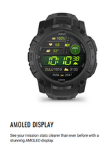 Garmin Instinct® 3 – 50 mm, AMOLED, Tactical Edition