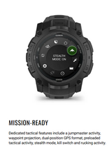 Garmin Instinct® 3 – 50 mm, AMOLED, Tactical Edition