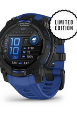 Garmin Instinct® 3 – 45 mm, AMOLED, Black with Bolt Blue/Black Band