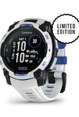 Garmin Instinct® 3 – 45 mm, Solar, Whitestone with Whitestone/Bolt Blue Band