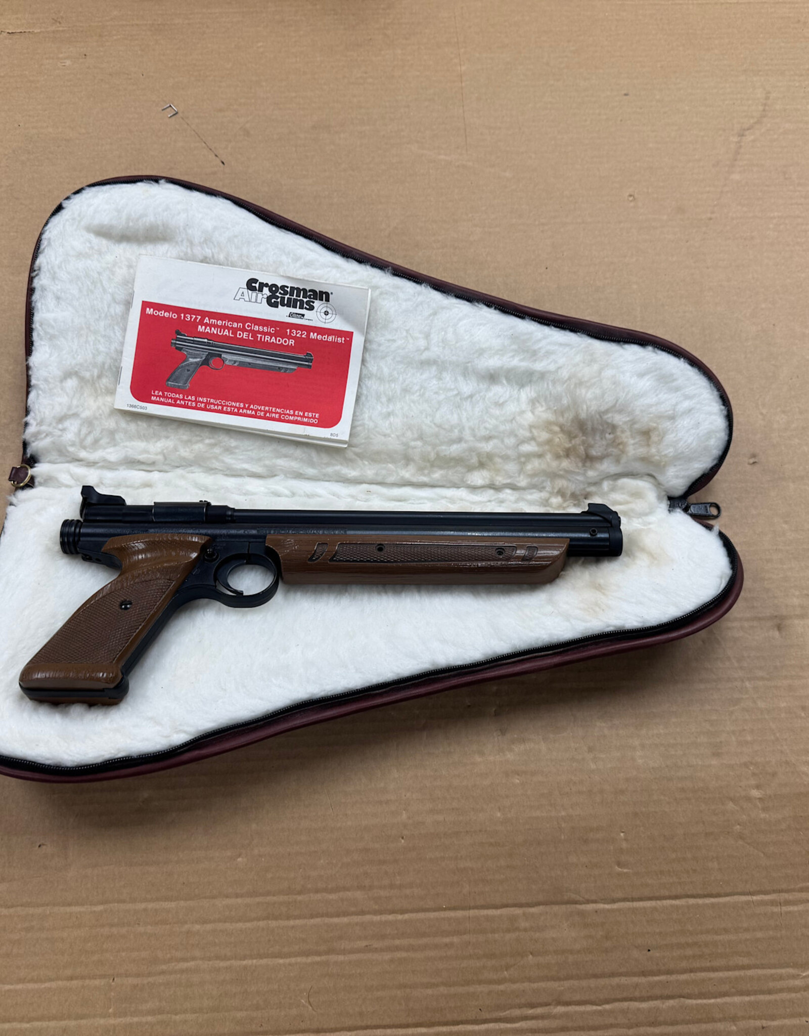 dan cole **PRE-OWNED** CROSMAN 1377 AMERICAN CLASSIC MULTi PUMP .177CAL AIR PISTOL