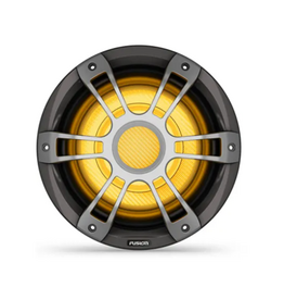 Garmin Fusion® Signature Series 3i Marine Subwoofers, 10" 600-watt CRGBW Sports Gray Marine Subwoofer