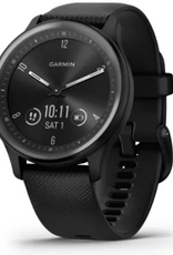 Garmin vívomove® Sport, Black Case and Silicone Band with Slate Accents