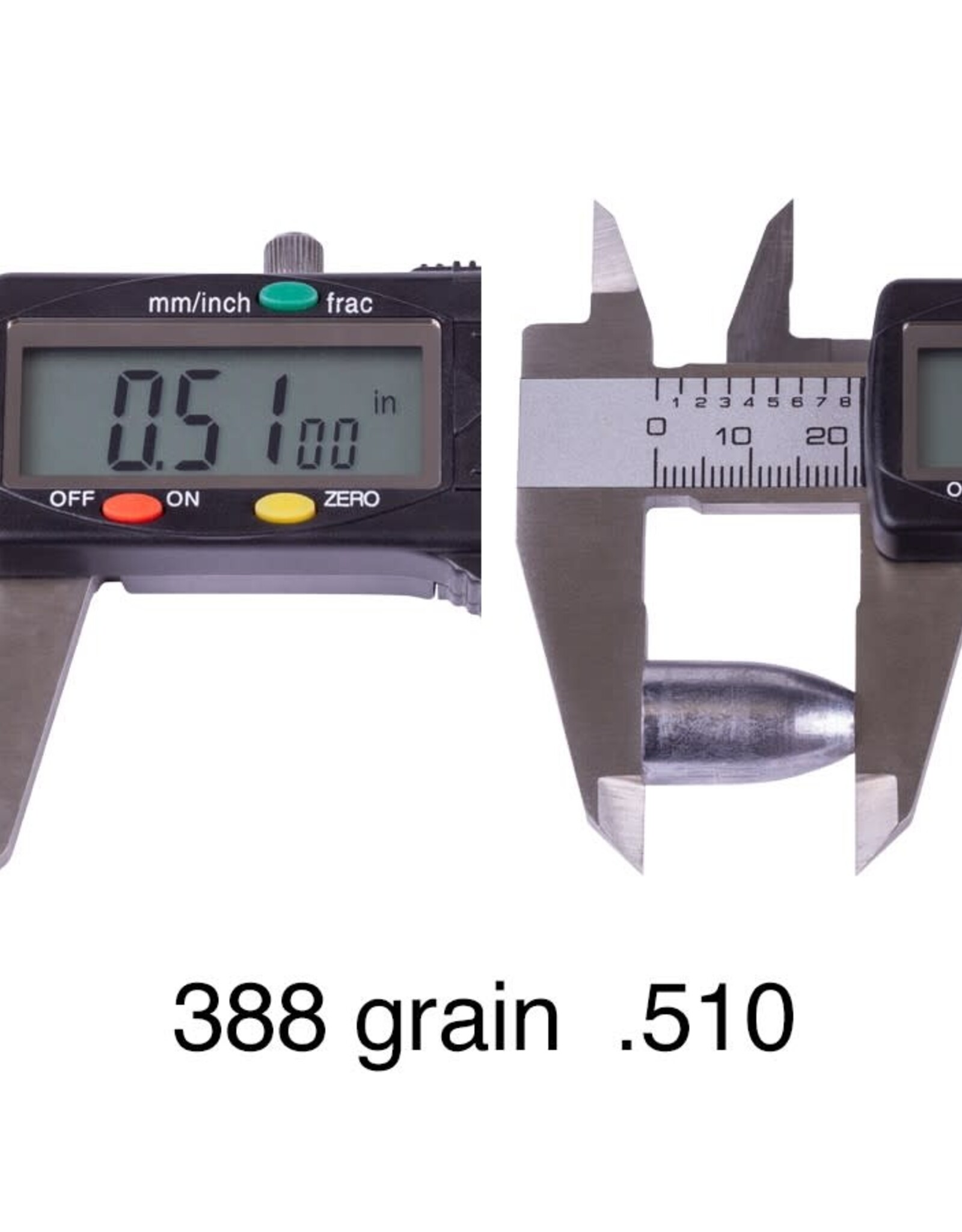 Nielsen Specialty Ammo NSA Hollowpoint Slug .510 Cal, 388gr, 50ct