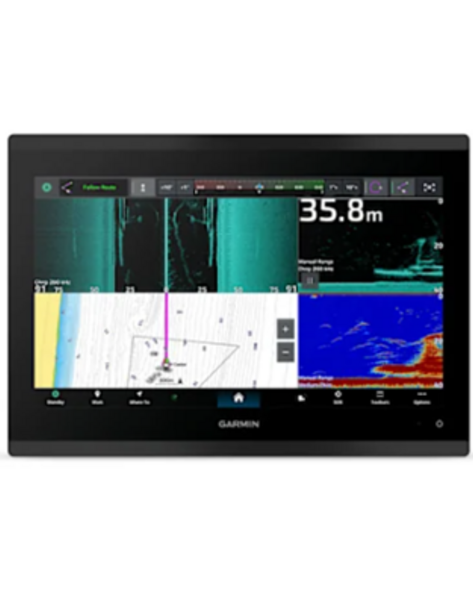 Garmin GPSMAP® 9013xsv, Premium Chartplotter with Worldwide Basemap and Sonar