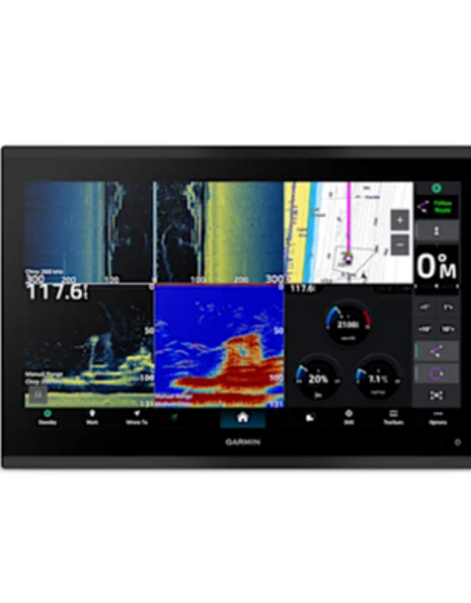 Garmin GPSMAP® 9217xsv, Premium Chartplotter with Garmin Navionics+™ and Sonar