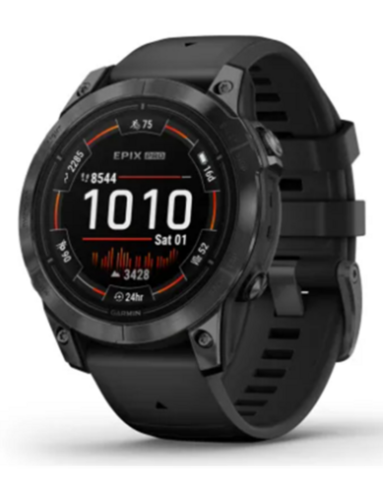 Garmin epix™ Pro (Gen 2) – Standard Edition | 47 mm, Slate Gray with Black Band