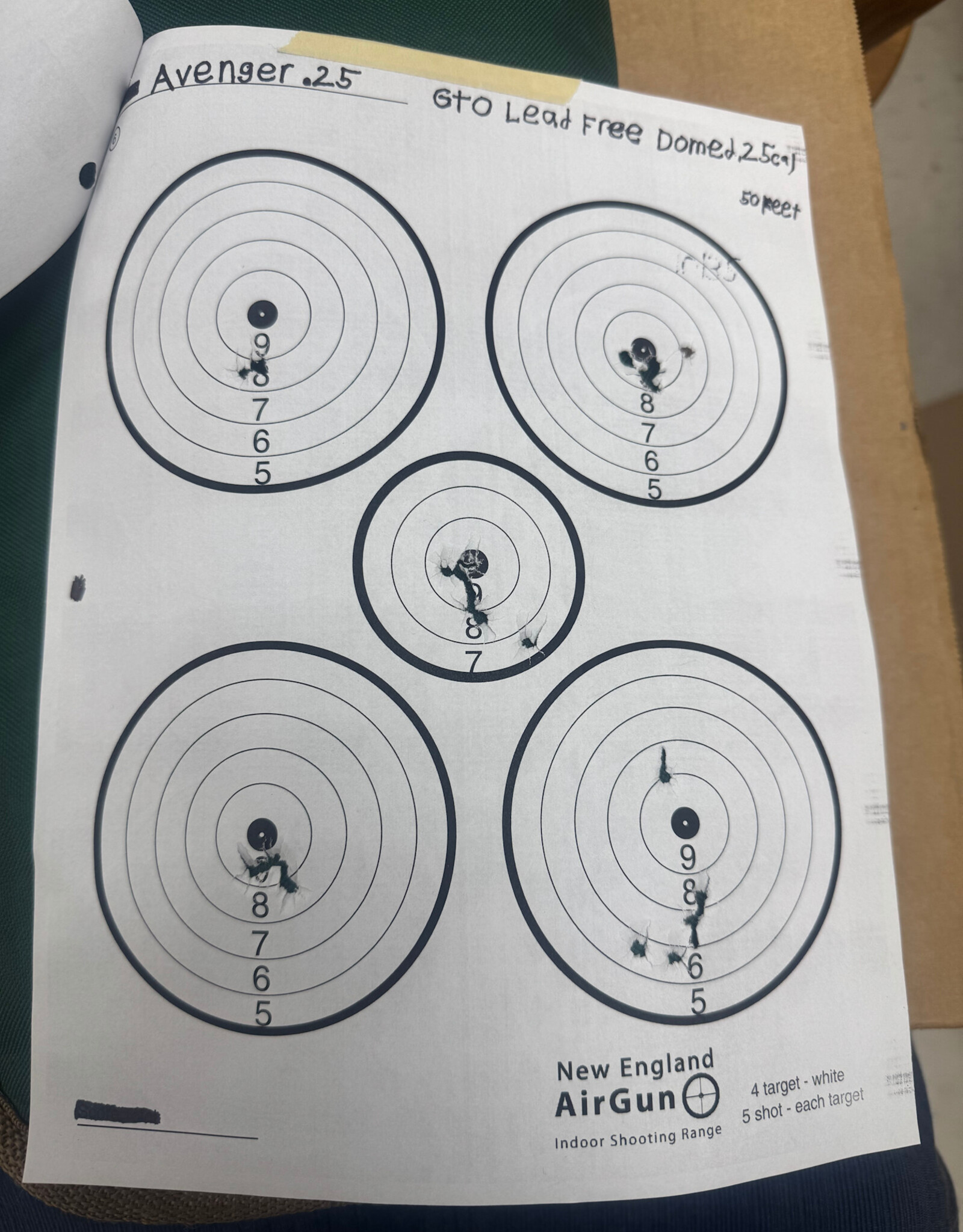 James Moreau **PRE-OWNED** AIR VENTURI AVENGER .25cal PCP AIR RIFLE