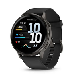 Garmin Venu® 4 – 45 mm, Slate with Black Band