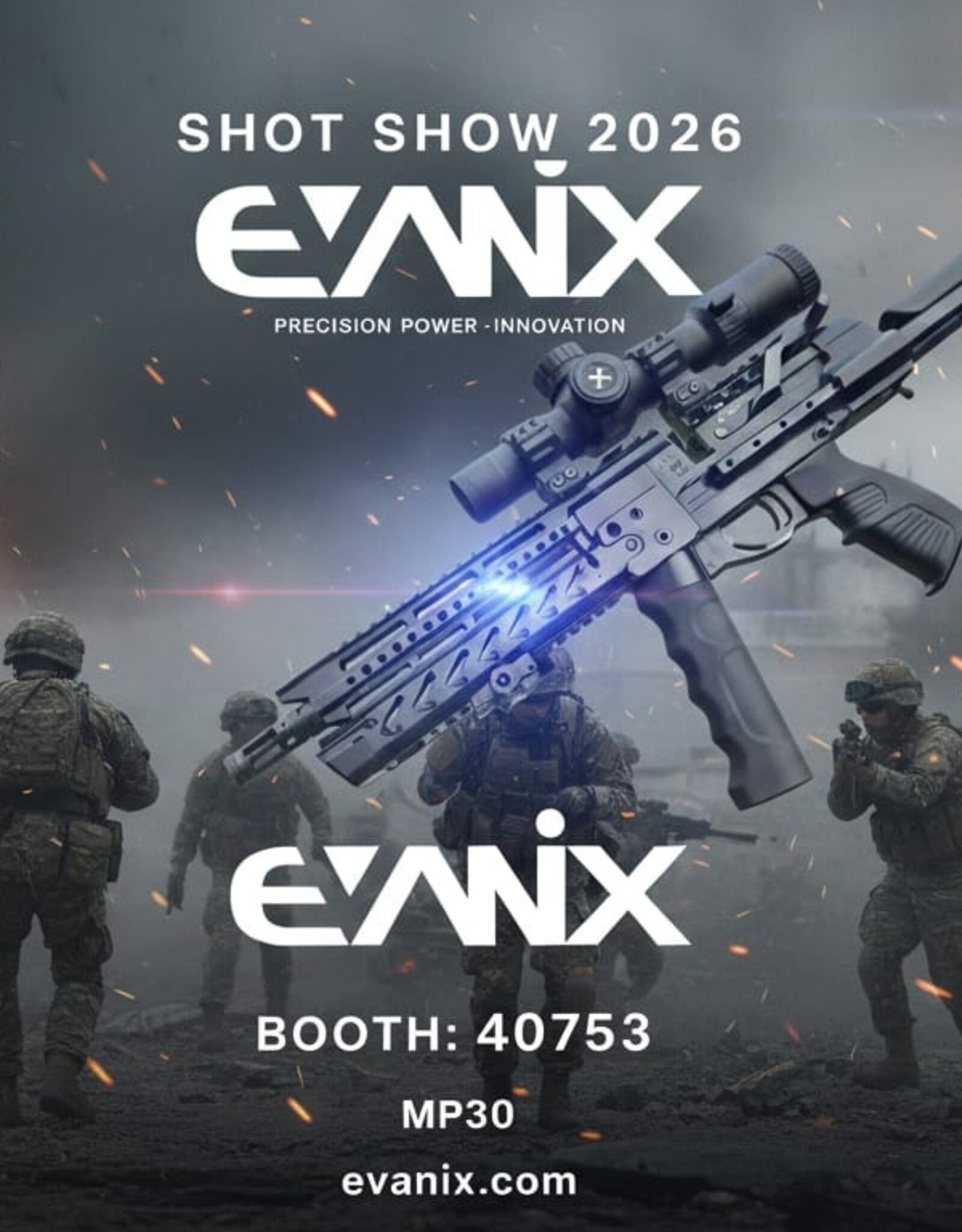 Evanix MP30 - Semi-Auto | Regulated |Machine Pistol Style