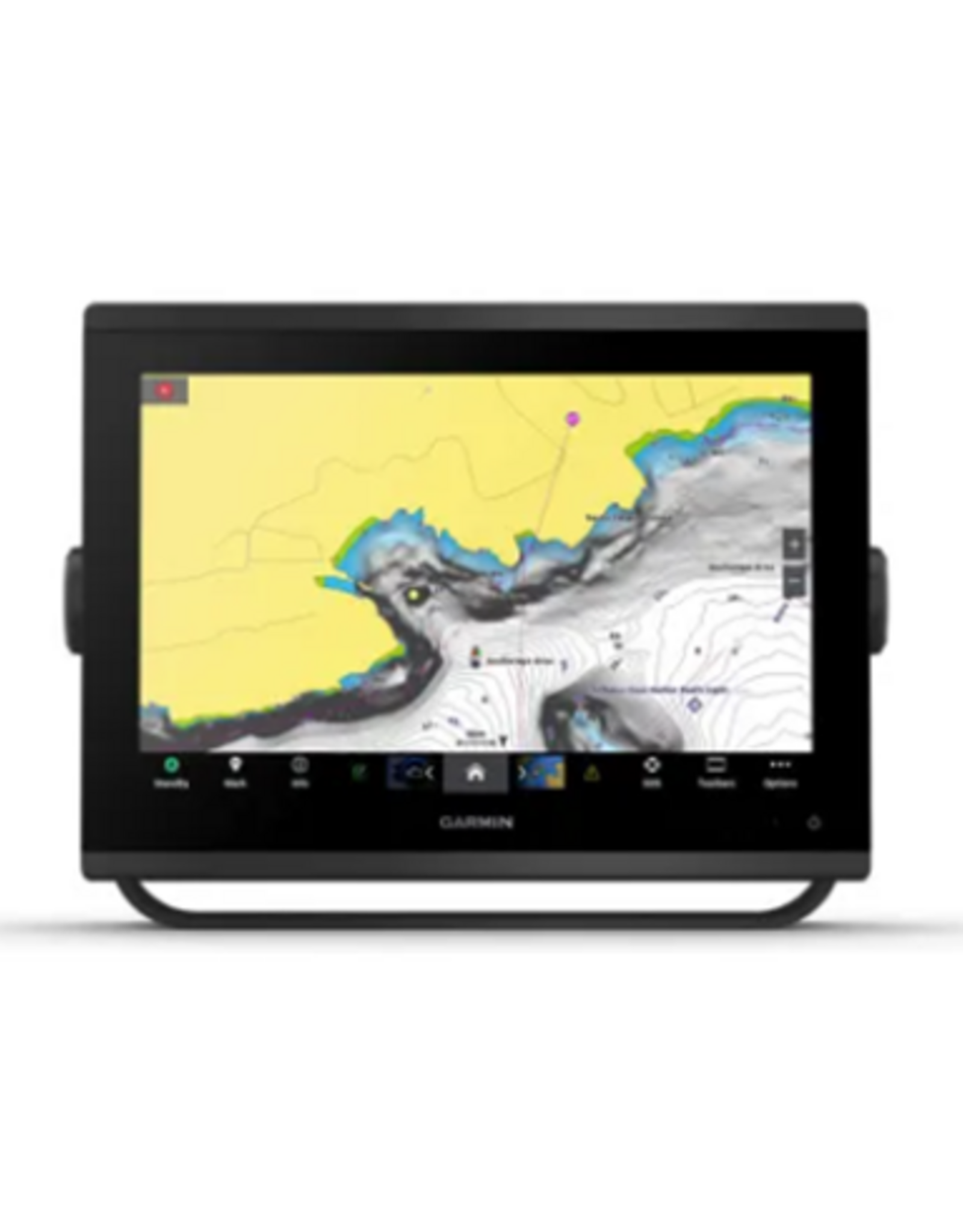 Garmin GPSMAP® 1223xsv, SideVü, ClearVü and Traditional CHIRP Sonar with Worldwide Basemap
