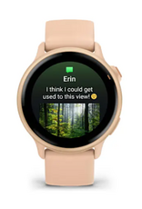 Garmin vívoactive® 6, Metallic Pink Dawn with Pink Dawn Band