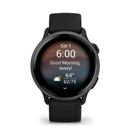 Garmin vívoactive® 6, Slate with Black Band