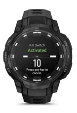 Garmin Instinct® Crossover AMOLED - Tactical Edition, Black