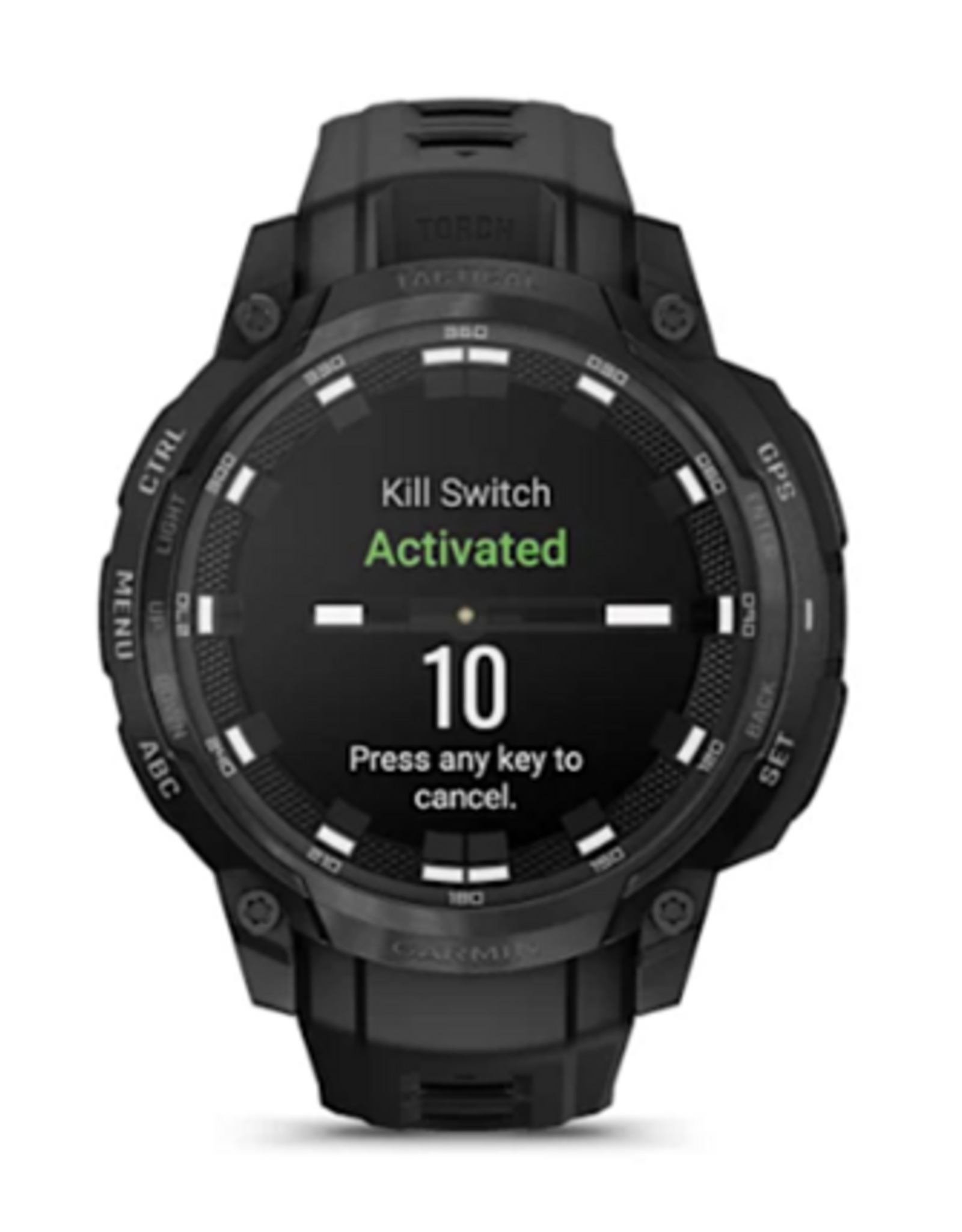 Garmin Instinct® Crossover AMOLED - Tactical Edition, Black