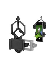solomark SOLOMARK Universal Cell Phone Adapter Mount - Compatible with Binocular, Monocular, Spotting Scope, Telescope, and Microscope