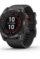 Garmin fēnix® 7X Pro – Solar Edition, Slate Gray with Black Band